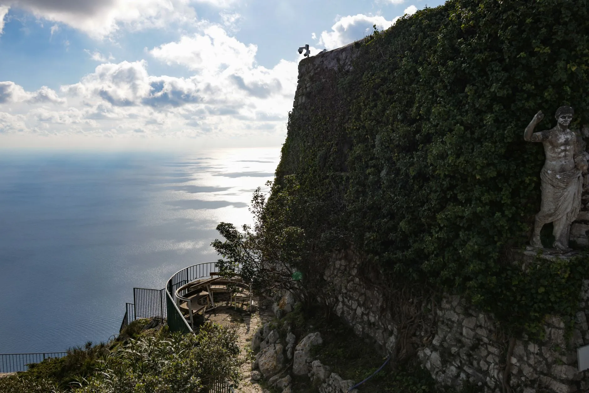 Villa Jovis et les balades à pied
