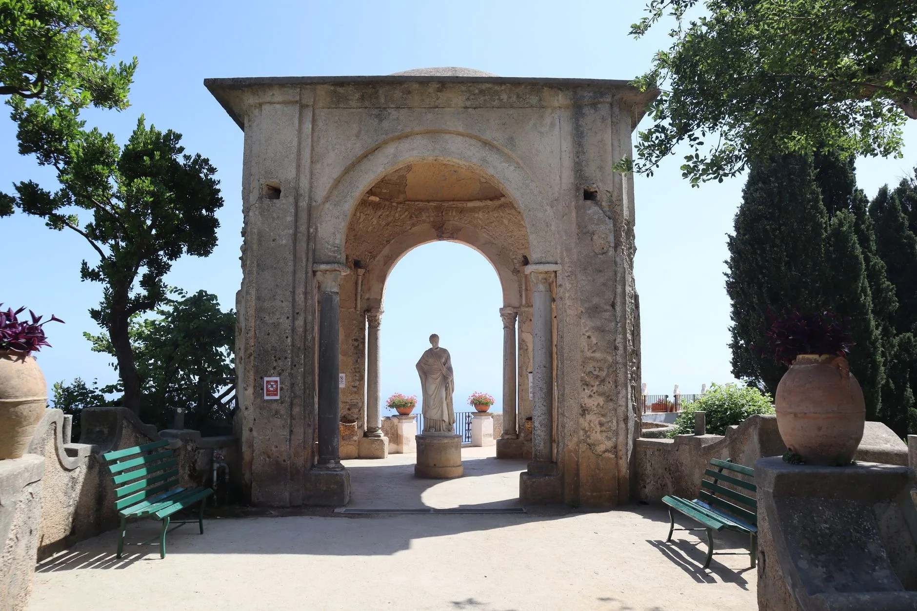 Villa Cimbrone et la terrasse de l'Infini